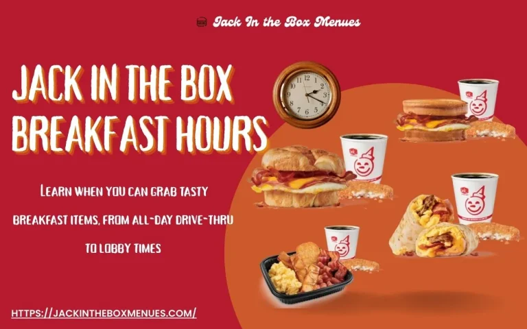 Jack in the Box breakfast hours