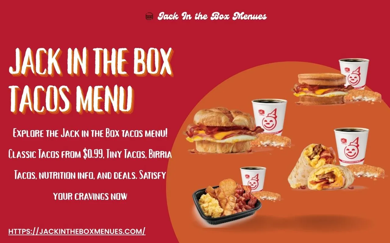 Jack in the Box Tacos Menu