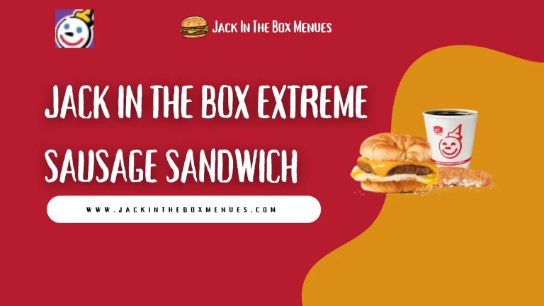 Jack in the Box Extreme Sausage Sandwich