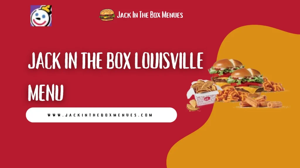 Jack in the Box Louisville Menu